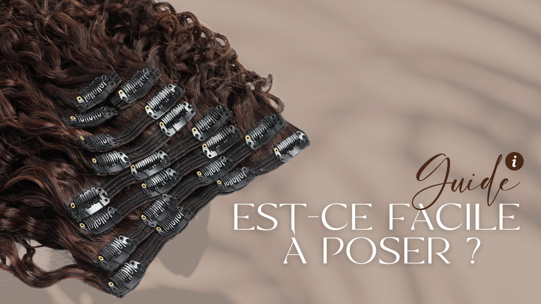 Extensions à clips : pose facile, invisible et sans abîmer les cheveux | Dolcevi Hair