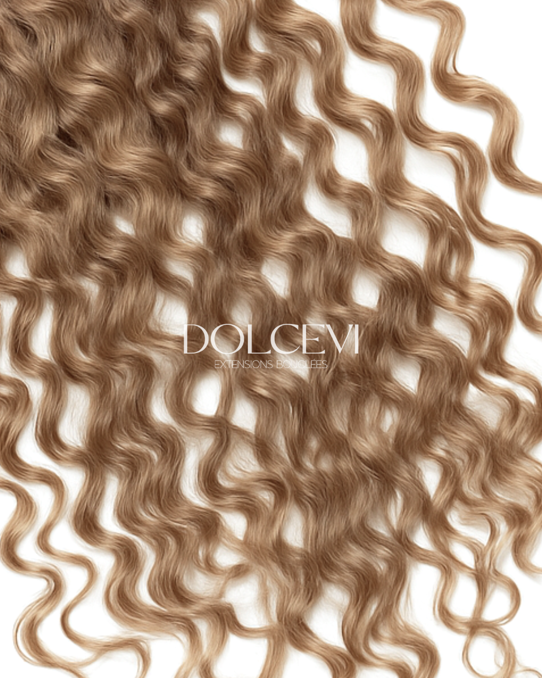 Extensions à clips Ondulés