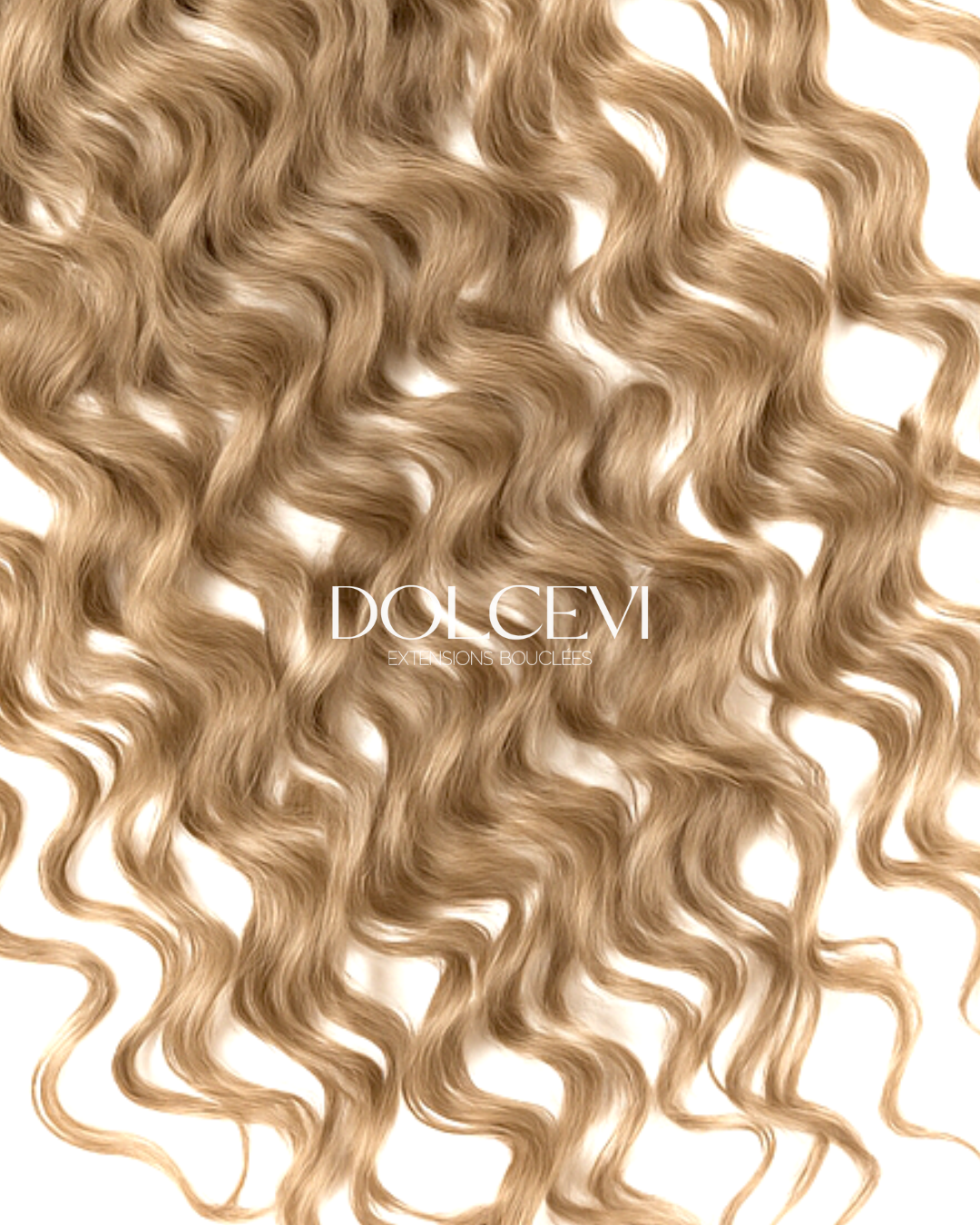 Extensions à clips Ondulés