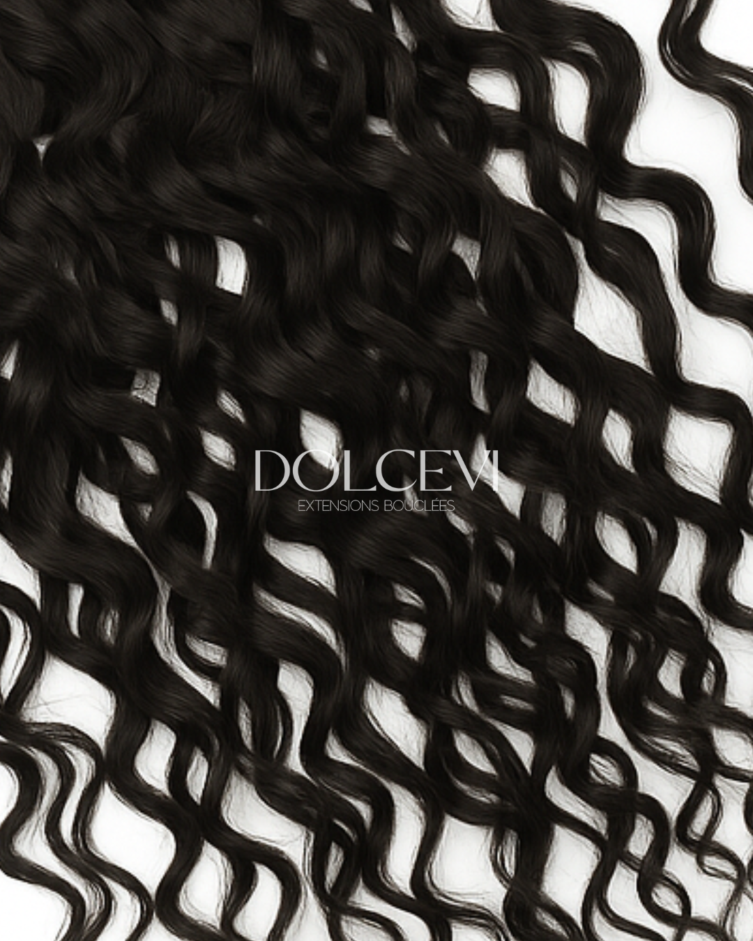 Extensions à clips Ondulés